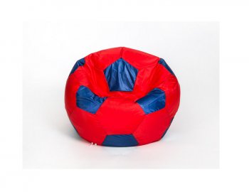 Кресло-мешок Мяч малый красно-синее в Березниках - berezniki.mebel-74.com | фото