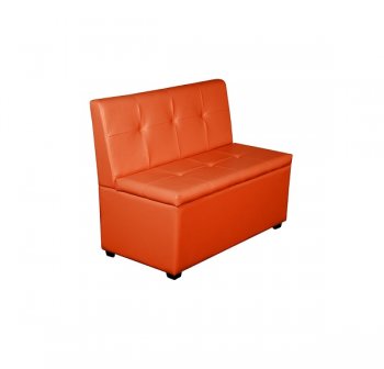Кухонный диван Уют 1400 Оранжевый в Березниках - berezniki.mebel-74.com | фото