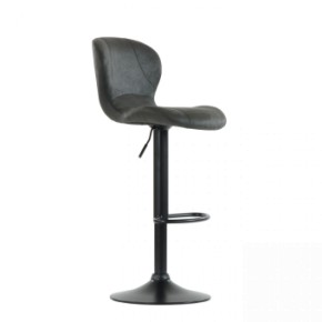 Барный стул Barneo N-86 Time / Black / VPU Dark Gray Vintage серый винтаж 970-11 в Березниках - berezniki.mebel-74.com | фото