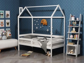 Детская кровать-домик из массива березы Соня-6 (Неокрашенный массив) в Березниках - berezniki.mebel-74.com | фото