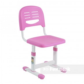 Комплект парта + стул трансформеры Cantare Pink в Березниках - berezniki.mebel-74.com | фото