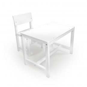 Детский растущий комплект стол и стул Я САМ "Лофт" (Белый, Белый) в Березниках - berezniki.mebel-74.com | фото