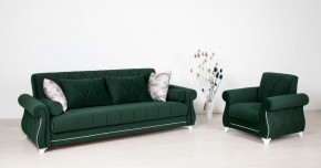Комплект Роуз ТД 411 диван-кровать + кресло + комплект подушек в Березниках - berezniki.mebel-74.com | фото