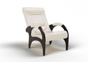 Кресло для отдыха Римини 19-К-КР (экокожа/венге) КРЕМ в Березниках - berezniki.mebel-74.com | фото