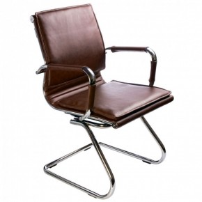 Кресло для посетителя Бюрократ CH-993-Low-V/Brown коричневый в Березниках - berezniki.mebel-74.com | фото