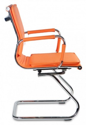 Кресло для посетителя Бюрократ CH-993-Low-V/orange оранжевый в Березниках - berezniki.mebel-74.com | фото