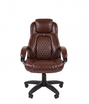 Кресло для руководителя  CHAIRMAN 432 (Экокожа коричневая) в Березниках - berezniki.mebel-74.com | фото