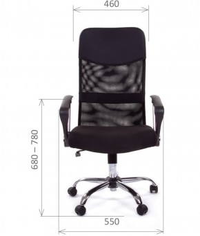 Кресло для руководителя CHAIRMAN 610 N (15-21 черный/сетка черный) в Березниках - berezniki.mebel-74.com | фото