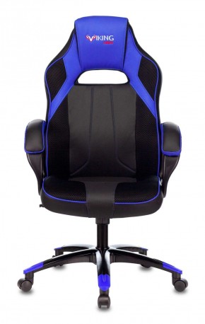 Кресло игровое Бюрократ VIKING 2 AERO BLUE черный/синий в Березниках - berezniki.mebel-74.com | фото
