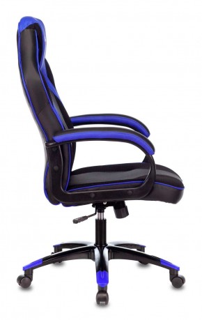Кресло игровое Бюрократ VIKING 2 AERO BLUE черный/синий в Березниках - berezniki.mebel-74.com | фото