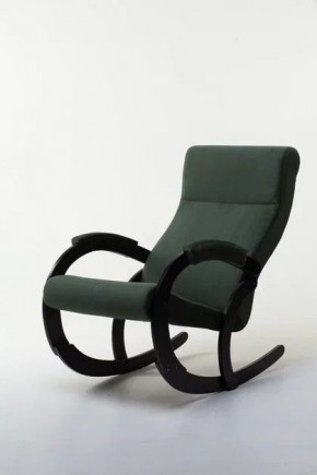 Кресло-качалка КОРСИКА 34-Т-AG (зеленый) в Березниках - berezniki.mebel-74.com | фото