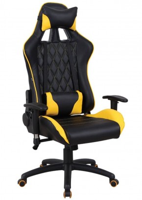 Кресло компьютерное BRABIX "GT Master GM-110" (черное/желтое) 531927 в Березниках - berezniki.mebel-74.com | фото