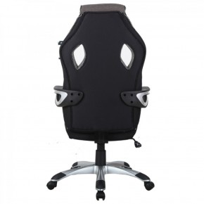 Кресло компьютерное BRABIX Techno GM-002 (ткань) черное/серое, вставки белые (531815) в Березниках - berezniki.mebel-74.com | фото