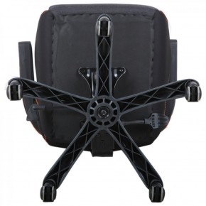 Кресло компьютерное BRABIX Techno Pro GM-003 (ткань черное/серое, вставки оранжевые) 531813 в Березниках - berezniki.mebel-74.com | фото