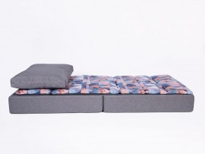Кресло-кровать бескаркасное Харви (коричневый-квадро беж) в Березниках - berezniki.mebel-74.com | фото