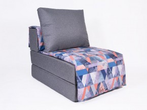 Кресло-кровать бескаркасное Харви (серый-сноу деним) в Березниках - berezniki.mebel-74.com | фото