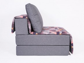 Кресло-кровать бескаркасное Харви (серый-сноу манго) в Березниках - berezniki.mebel-74.com | фото
