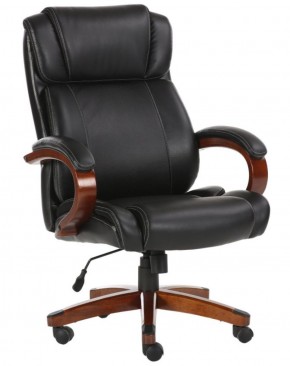Кресло офисное BRABIX PREMIUM "Magnum EX-701" (дерево, рециклированная кожа, черное) 531827 в Березниках - berezniki.mebel-74.com | фото