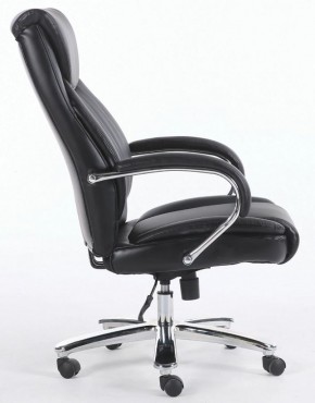 Кресло офисное BRABIX "Advance EX-575" (хром/экокожа/черное) 531825 в Березниках - berezniki.mebel-74.com | фото