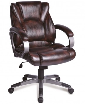 Кресло офисное BRABIX "Eldorado EX-504" (коричневое) 530875 в Березниках - berezniki.mebel-74.com | фото