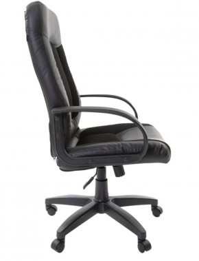 Кресло офисное BRABIX "Strike EX-525" (экокожа черная, ткань черная) 531381 в Березниках - berezniki.mebel-74.com | фото