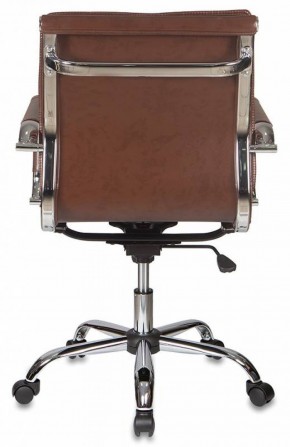 Кресло руководителя Бюрократ CH-993-LOW/BROWN коричневый в Березниках - berezniki.mebel-74.com | фото