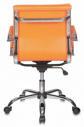 Кресло руководителя Бюрократ CH-993-LOW/ORANGE оранжевый в Березниках - berezniki.mebel-74.com | фото