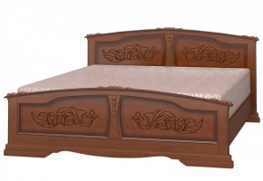 ЕЛЕНА Кровать из массива 1800 (Орех) в Березниках - berezniki.mebel-74.com | фото