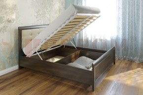 Кровать КР-1033 с мягким изголовьем в Березниках - berezniki.mebel-74.com | фото