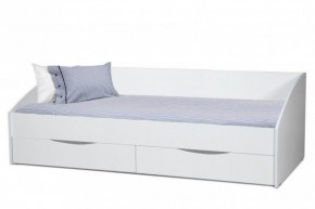 Кровать одинарная "Фея - 3" симметричная New (2000Х900) белая в Березниках - berezniki.mebel-74.com | фото
