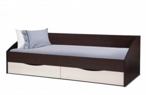 Кровать одинарная "Фея - 3" симметричная New (2000Х900) венге/вудлайн кремовый в Березниках - berezniki.mebel-74.com | фото
