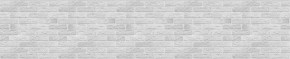 Кухонный фартук 610х3000х1,5 (композит) КМ Кирпич серый в Березниках - berezniki.mebel-74.com | фото