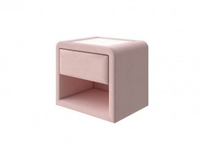 PROxSON Тумба Cube (Ткань: Велюр Ultra Розовый мусс) 52x41 в Березниках - berezniki.mebel-74.com | фото