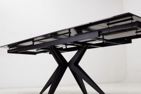 Стол FORIO 160 MATT BLACK MARBLE SOLID CERAMIC / BLACK, ®DISAUR в Березниках - berezniki.mebel-74.com | фото