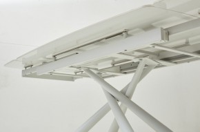 Стол RIVOLI 140 GLOSS LUXURY PANDORA SOLID CERAMIC / WHITE, ®DISAUR в Березниках - berezniki.mebel-74.com | фото