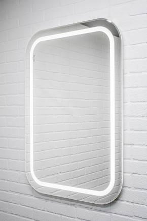 Зеркало Elis 100 white с подсветкой Sansa (SEe1045Z) в Березниках - berezniki.mebel-74.com | фото