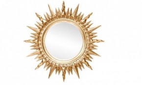 Зеркало круглое золото (1810(1) в Березниках - berezniki.mebel-74.com | фото