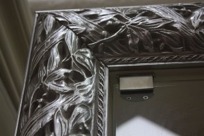 Зеркало Тиффани Premium черная/серебро (ТФСТ-2(П) в Березниках - berezniki.mebel-74.com | фото
